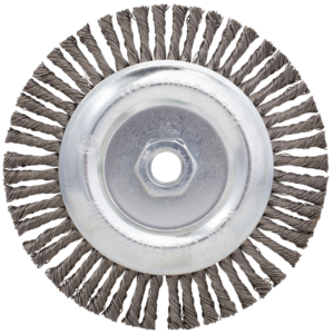 Stringer Bead Wire Wheel 6″ x 5/8-11″