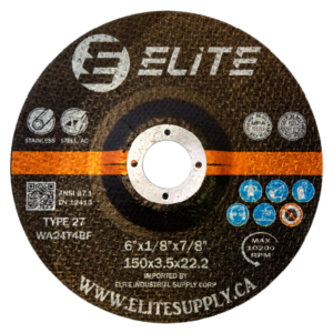 Grinding Disc 6″x1/8″x7/8″