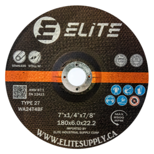 Grinding Disc 7”x1/4”x7/8"